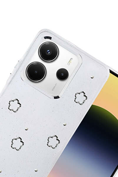 FREEDOM STOREE غطاء نمط القوس الجديد لهاتف Xiaomi Redmi Note 14 4G - النمط 2