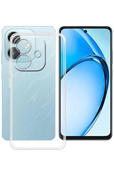 ZEMİRA HOME حافظة نيو فيس لهاتف اوبو A3 من السيليكون الشفاف الفاخر