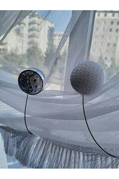 BRF Omrsstoree Cataramă decorativă estetică pentru perdele cu magnet Suport p...