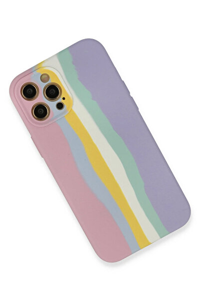 Getittir حافظة Newface لهاتف آيفون 12 برو ماكس من السيليكون المصقول - وردي-أر...