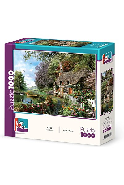 BRF 33DTicaretDY Yeşil Huzur 1000 Parça Puzzle