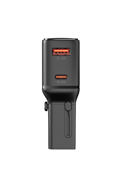 Xenon Smart Priz Dönüştürücü | 35W GaN Hızlı Şarj, 200+ Ülke, USB-C & USB-A, PD PPS, Seyahat Adaptörü (X6407)