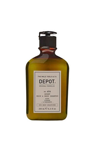 DEPOT , 600 Body Solutions No. 606, Mint, Ginger & Cardamom, Shower Gel & Sha...