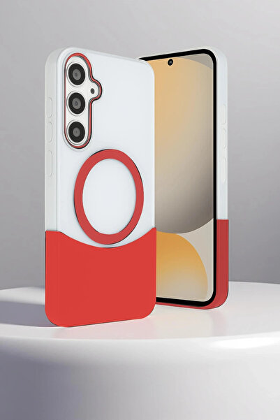 MKR غطاء جوكو سامسونج جالاكسي S24 Fe Velar Magsafe - رمادي طبيعي