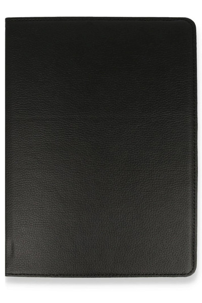 POYRAZ MARKET حافظة نيو فيس لجهاز ايباد اير 4 10.9، حافظة جلدية 360 درجة - أسود