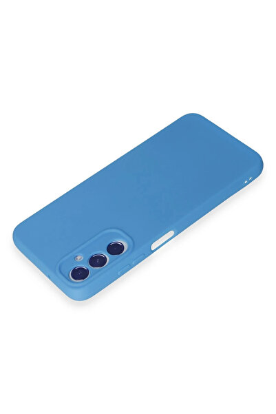 ZEMİRA HOME جراب Newface لهاتف سامسونج جالاكسي A05S أول سيليكون - أزرق