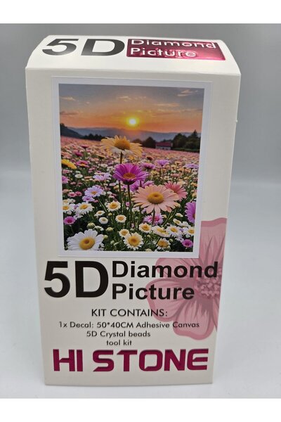 DUCK HOBY 50X40 Beaded Stone Mosaic Diamond Tapestry Board Table Painting Pic...