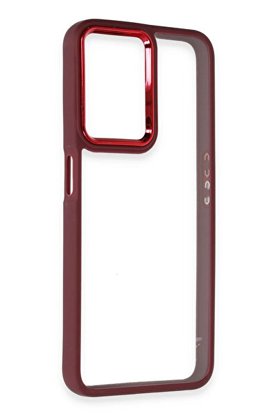 ZEMİRA HOME غطاء حماية نيو فيس ريلمي 9 برو 5 جي - أحمر