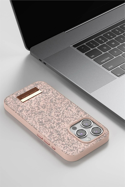 ZEMİRA HOME غطاء لامع لامع لهاتف آيفون 14 برو من Onegif - فضي