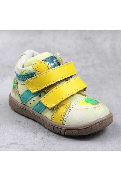 tino Children's sports boots, made of natural leather 3237-PAUN