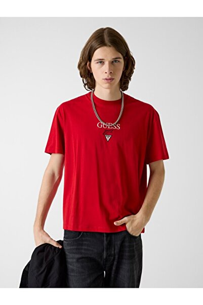 Guess Jeans Baker pentru bărbați supradimensionat Fit tricou