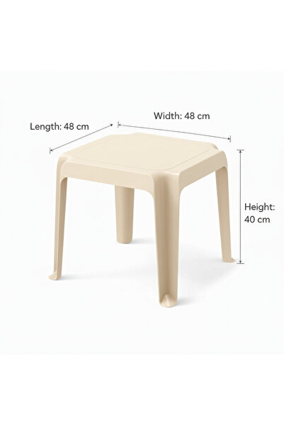 ANAKA Torino plastic side table