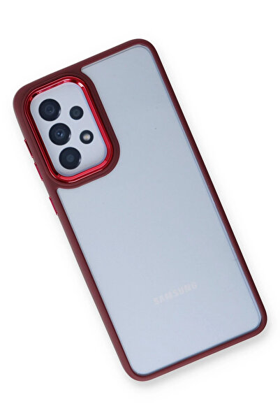 No 35 غطاء حماية دورا لهاتف سامسونج جالاكسي A53 5G من نيو فيس - أحمر