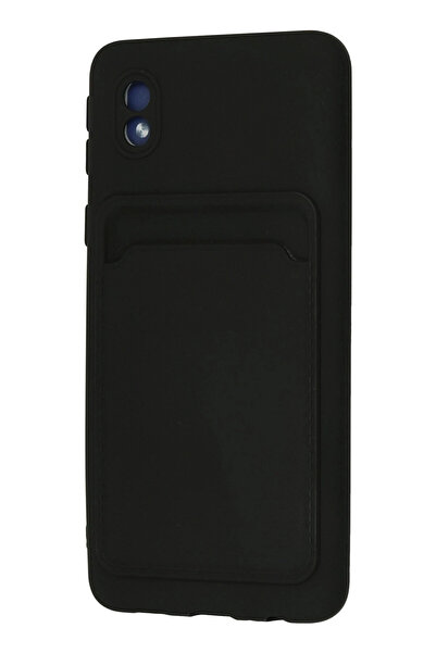 CT STONES حافظة نيو فيس لهاتف سامسونج جالاكسي A01 كور من السيليكون مع بطاقة ع...