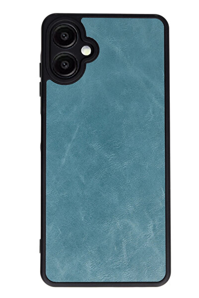 CT STONES Newface Samsung Galaxy A06 Case Aras Leather Cover - Light Green