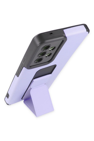 CT STONES حافظة نيو فيس لهاتف سامسونج جالاكسي A53 5G ميجا ستاند سيليكون - أرج...