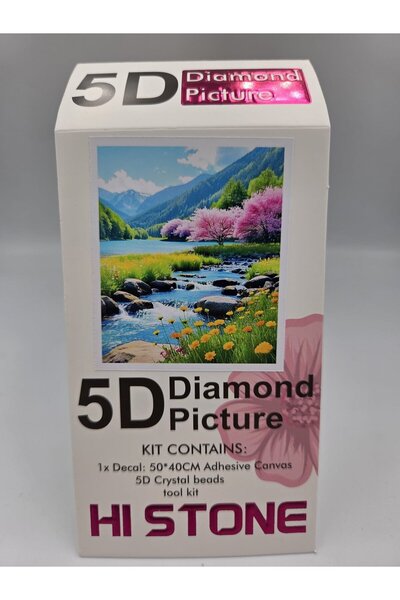 DUCK HOBY 50X40 Beaded Stone Mosaic Diamond Tapestry Board Table Painting Pic...