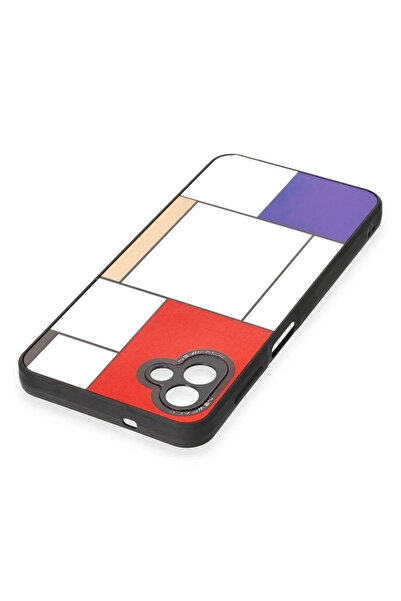 ZEMİRA HOME غطاء حماية نيو فيس لهاتف سامسونج جالاكسي A04 بنمط مرآة - مرآة - 9