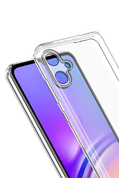 ZEMİRA HOME نيوفيس سامسونج جالاكسي A07 4G سيليكون شفاف فاخر - شفاف