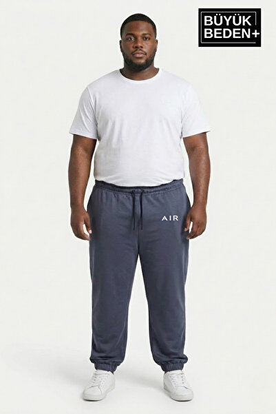 Superlife Men's Large Size Elastic Leg Comfortable Fit Ar Printed Slim Sweatp...