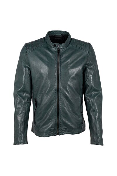 mauritius Men's Leather Jacket 2.0 by Dark Green G2MMagnu