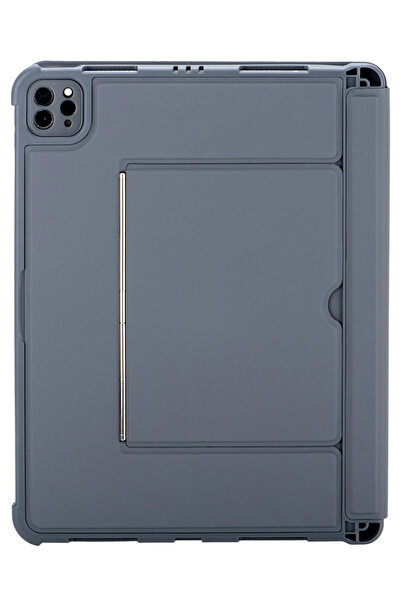 Genel Markalar Newface T5510D Ipad Pro 13 (2024) Kılıf Palermo Ledli Klavyeli...