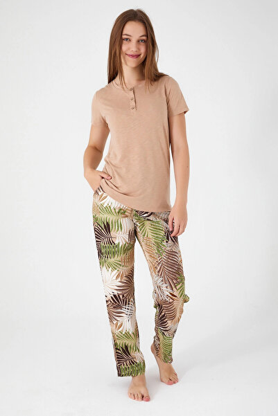 Arnetta Women's Two-Piece Suit - Mink