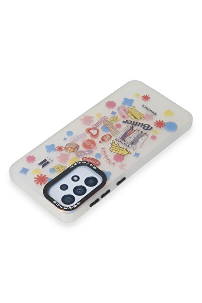 FREEDOM STOREE نيوفايس حافظة سامسونج جالاكسي A33 5G غطاء منقوش - استوريل - 16