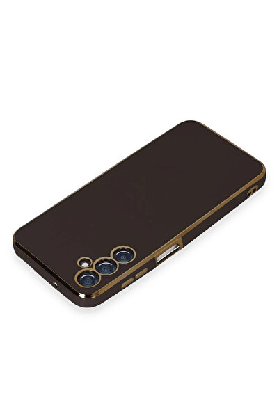 POYRAZ MARKET حافظة سامسونج جالاكسي M14 5G من نيو فيس سيليكون فوليت - أسود