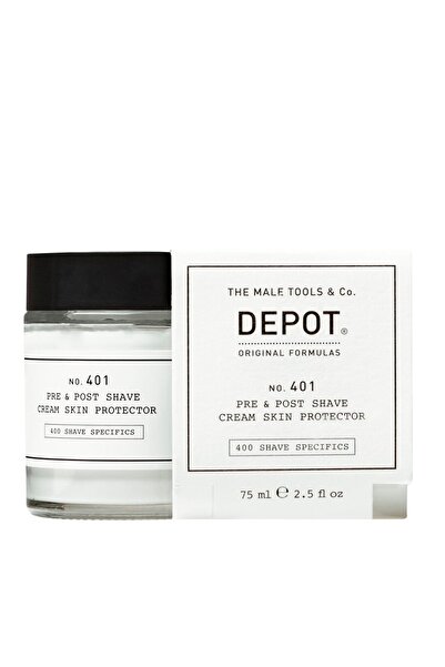 DEPOT Depot, 400 Shave Specifics Nr. 401, Cremă calmantă, înainte și după ras...