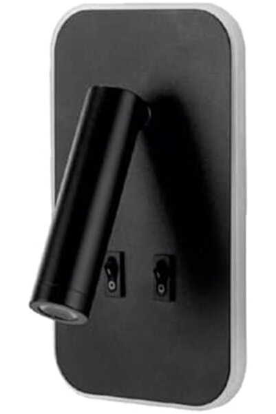 STOREMAX Dekoratif Yatak Başı Okuma Lambası 13 Watt Gün Işığı Çift Kademeli B...