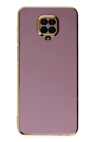 Ş&A BOUTIQE حافظة نيو فيس لشاومي ريدمي نوت 9 برو من السيليكون - بنفسجي