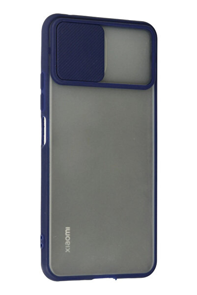 ZEMİRA HOME Newface Xiaomi Mi 11 Lite حافظة كاميرا منزلق من السيليكون - أزرق ...