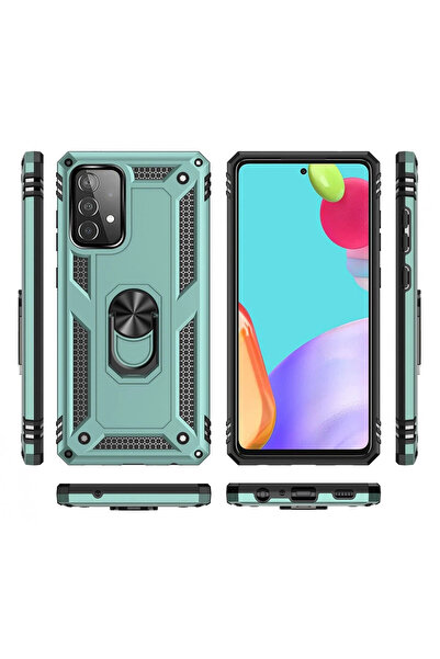 POYRAZ MARKET نيوفايس حافظة سامسونج جالاكسي A33 5G غطاء سيليكون مع حلقة صوفيا...