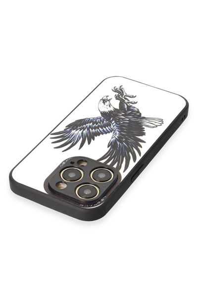 FREEDOM STOREE نيوفايس حافظة ايفون 12 برو مرايا منقوشة - مرآة - 1