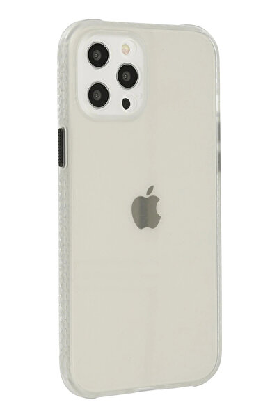 Ş&A BOUTIQE جراب Newface لهاتف آيفون 12 برو ميامي سيليكون شفاف - شفاف