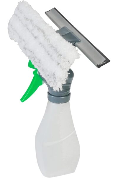 BRF ElivoraSell 300 Ml Deterjan Hazneli Spreyli Çekçekli Cam Silme Aparatı -D...