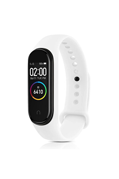 ZEMİRA HOME Newface Xiaomi Mi Band 6 Classic Band - أبيض