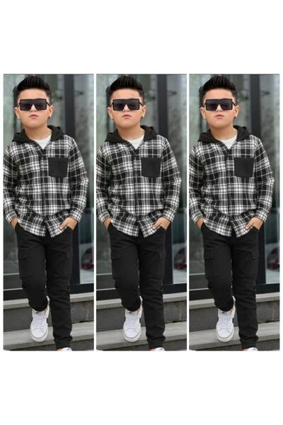 ipekkids ΕΝΔΥΣΗ ΑΓΟΡΙΩΝ ΠΟΥΚΑΜΙΣΟ ΞΥΛΟΚΟΜΟΥ ΠΑΝΤΕΛΟΝΙ ΓΑΜΠΑΡΝΤΙΝ ΣΕΤ ΠΑΝΤΕΛΟΝ...