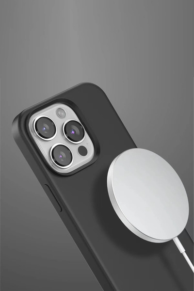 CT STONES غطاء فينكو لهاتف آيفون 14 برو ماكس هوم ماج سيف - أزرق داكن