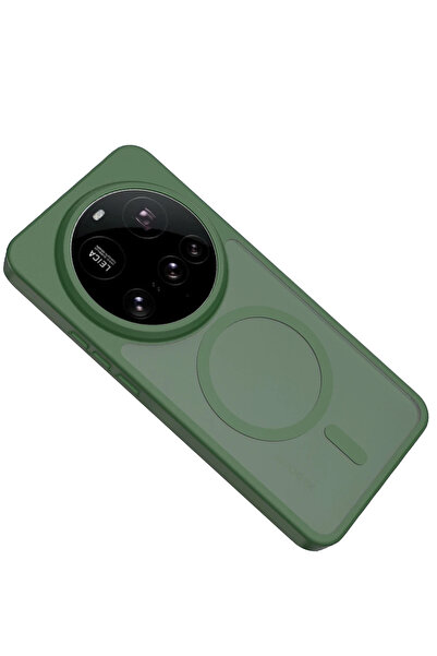 ZEMİRA HOME غطاء جوكو شاومي مي 15 الترا جوتا ماج سيف - أخضر داكن