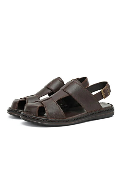 Cozi company Men's Genuine Leather Full Orthopedic Daily Lightweight Sandals