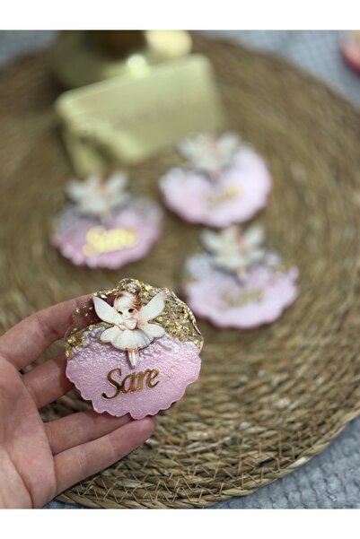 Gökçem hediyelik 20 adet epoks kelebek magnet,hediyelik mahnet