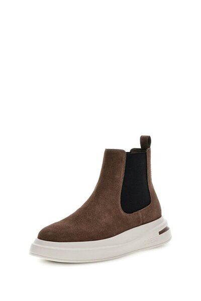 Guess %80 İnek Derisi, %20 Elastan Kahve Erkek Bot ELKO