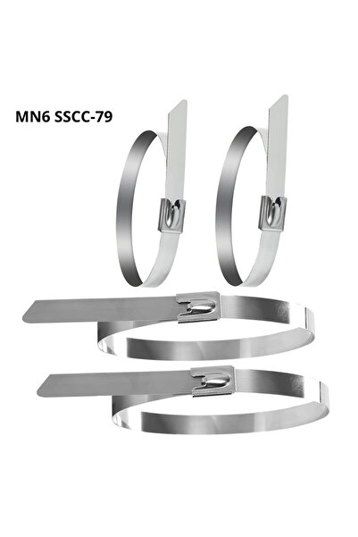 MN6 Sscc-79 Metal Clamp | Electrical and Network Cables Compatible/7.9X200Mm-...