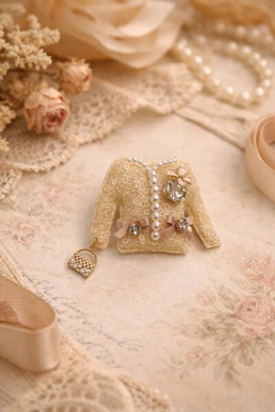 EMİNOS BUTİK VİNTAGE BROŞ