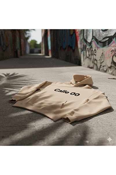 bellanova Calle 00 - Premium Cotton Oversize Streetwear Hooded Sweatshirt
