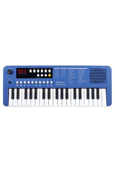 Startone BK-37 Mini Blue Electronic Organ with 37 Keys and MIDI Output