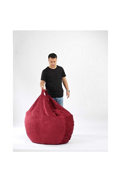 Pufrelax Relaxo XL Armchair, Textile Material - Red Wine