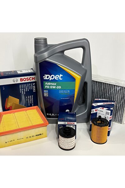 Boschen COURIER 2019-2023 EU6 YAĞ BAKIM SETI BOSCH HAVA YAG MAZOT KARBONLU YE...